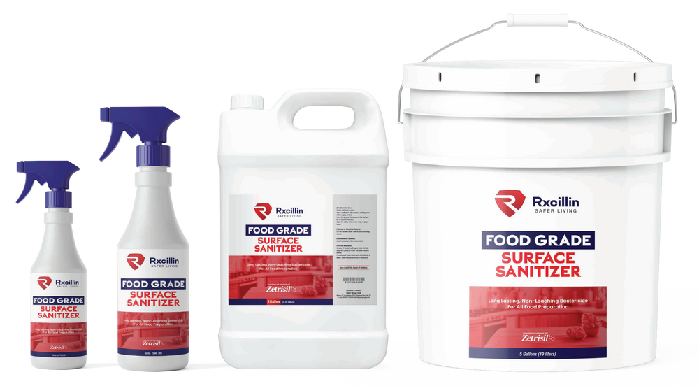 Rxcillin Food Grade Surface Sanitizer