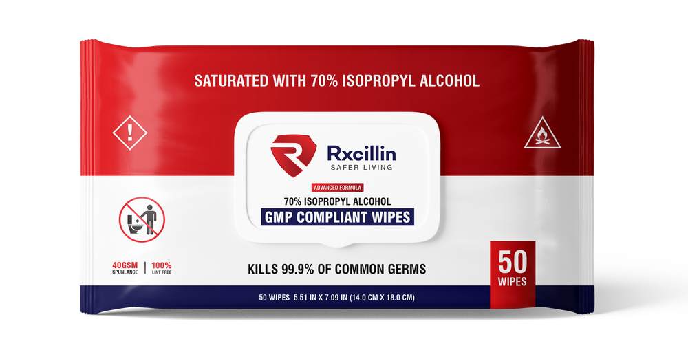 Rxcillin Disinfectant Wipes